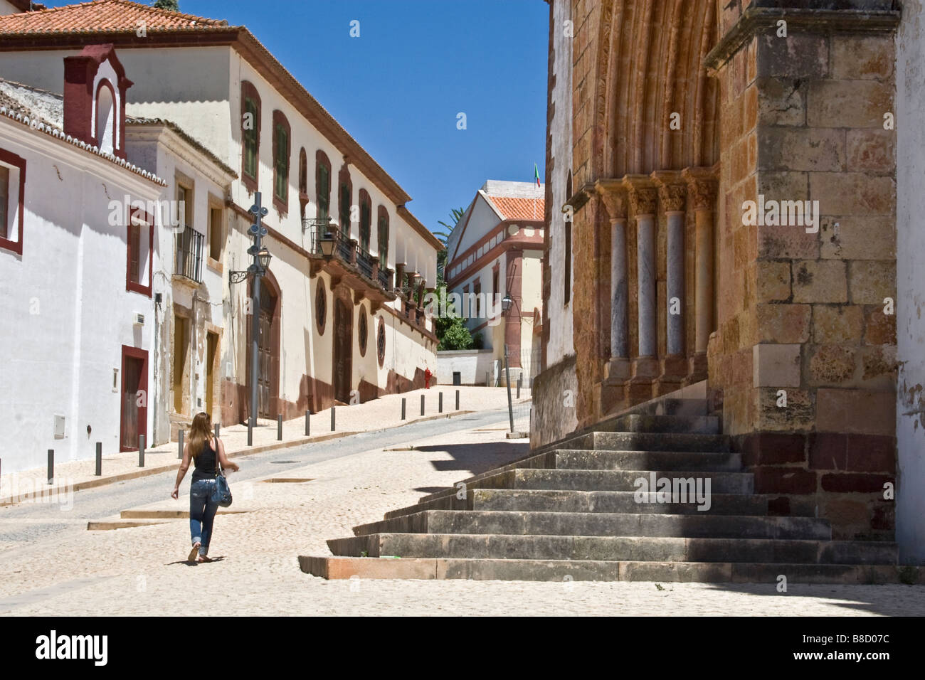 Silves Cathedral, Silves, Algarve, Portugal Stock Photo