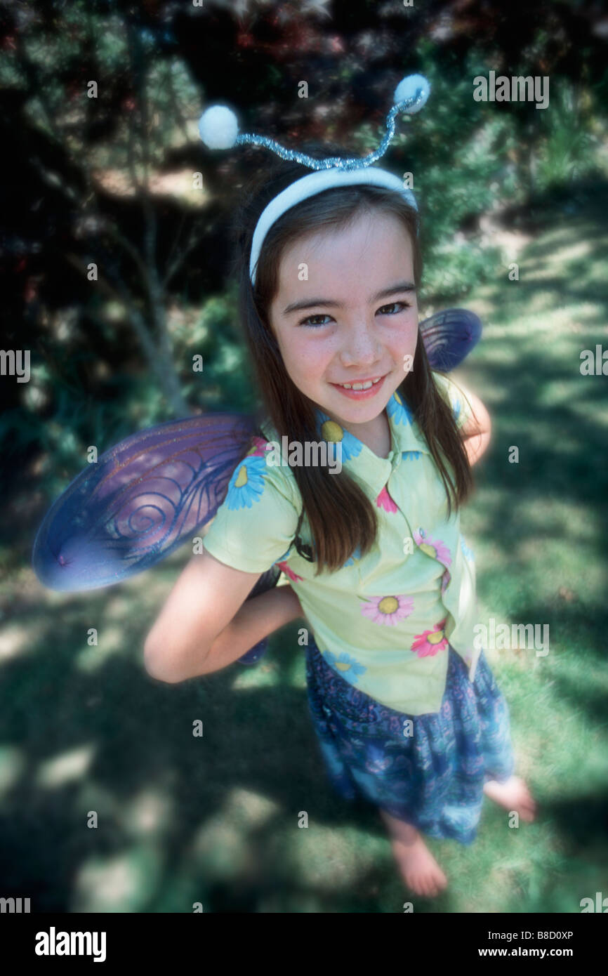 FV2573, Trevor Bonderud; Little girl dressed as butterfly antennae