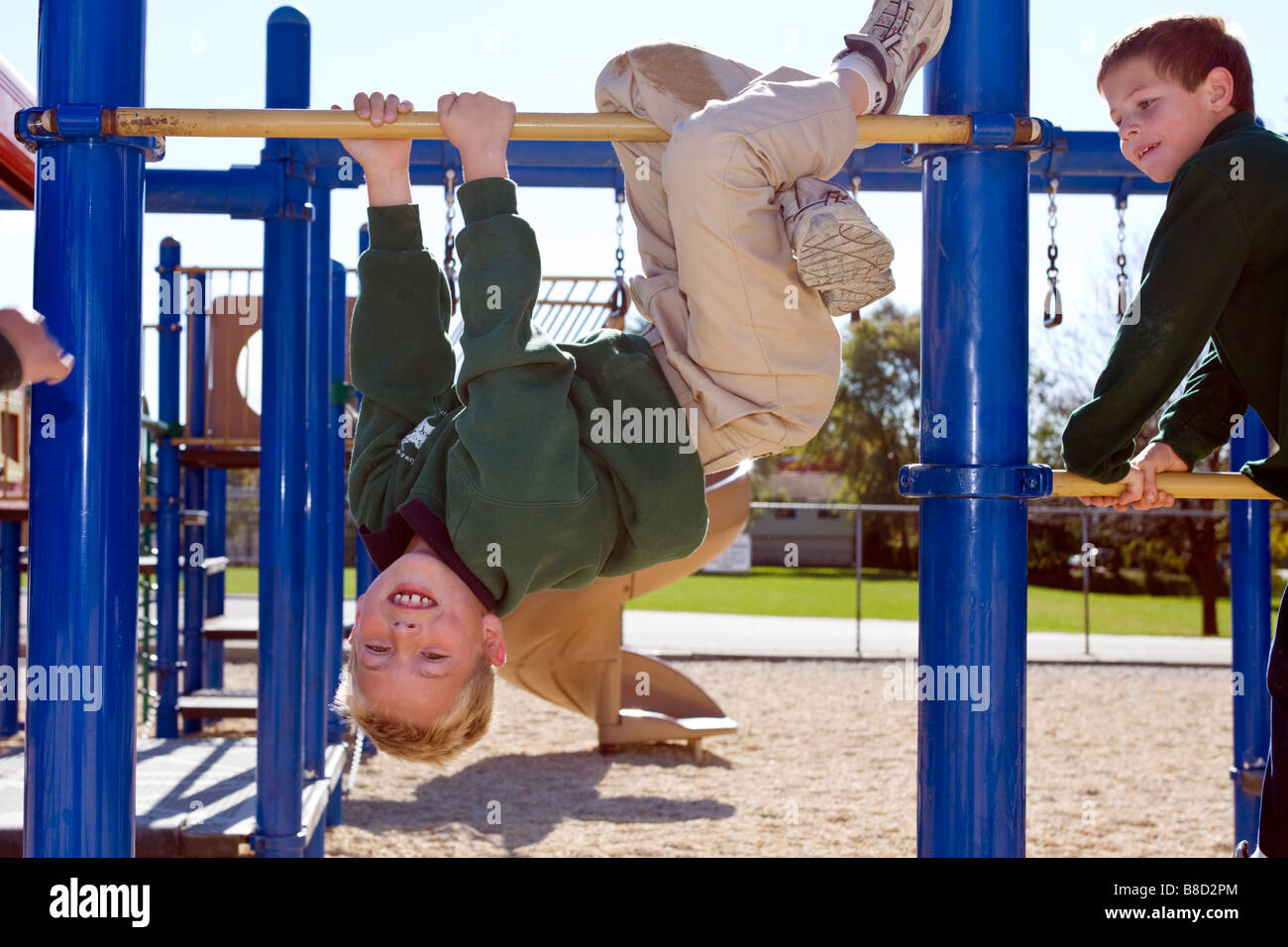 childchildren Child/children playing on an elementary school playground Stock Photo -  Alamy