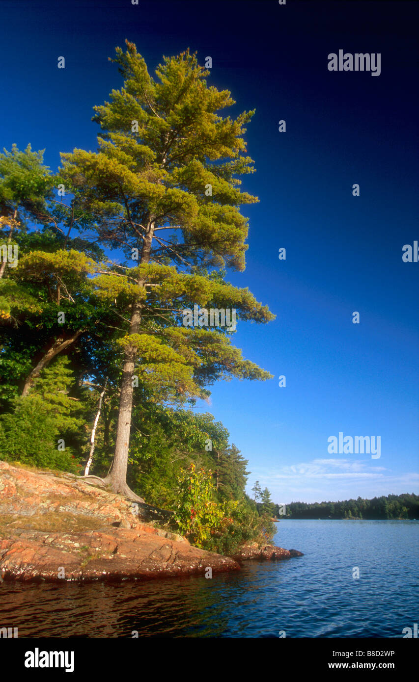 Carlisle Lake, Killarney Provincial Park, Killarney,Ontario Stock Photo