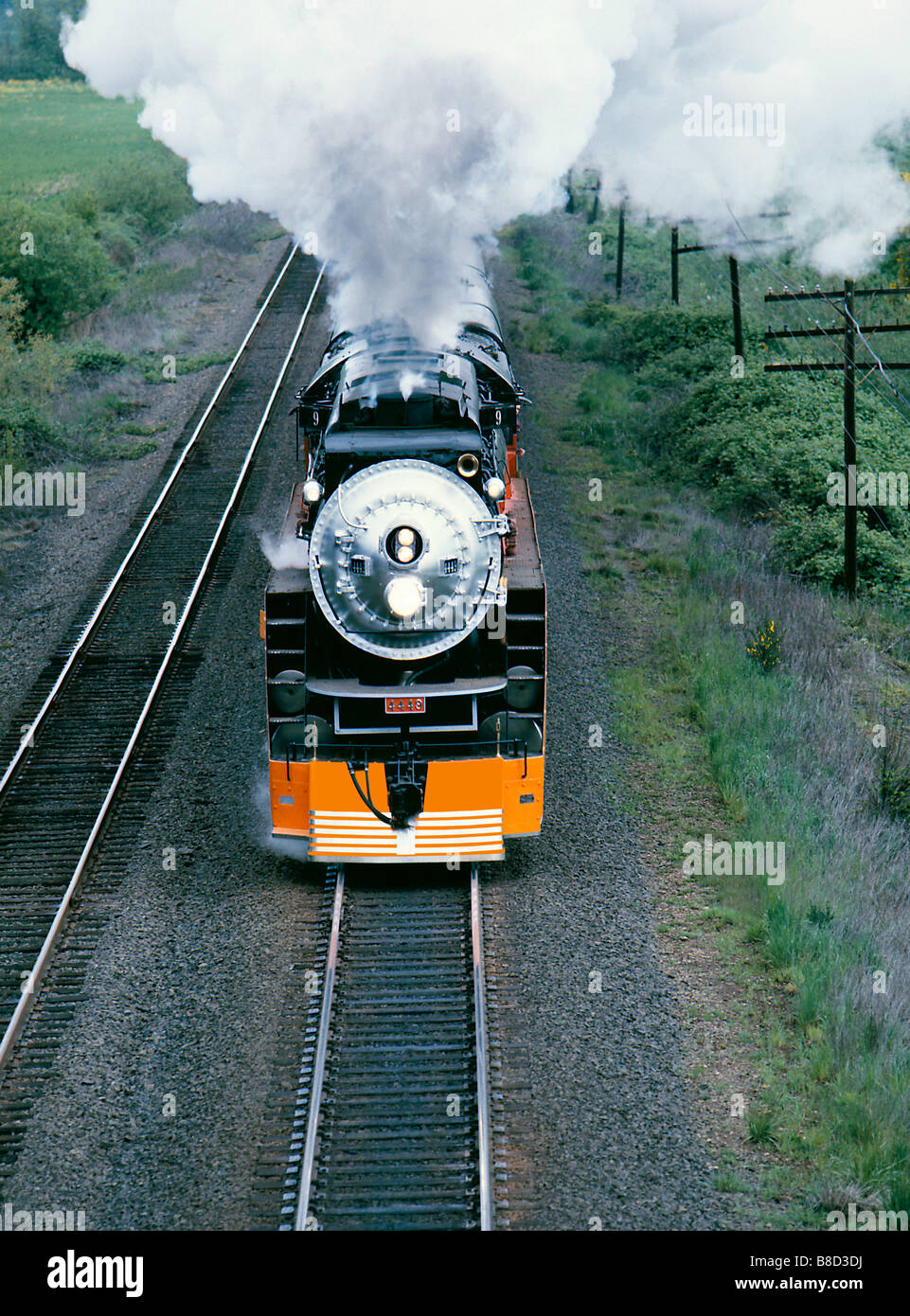 S P Engine Train, Salem, Oregon Stock Photo Alamy