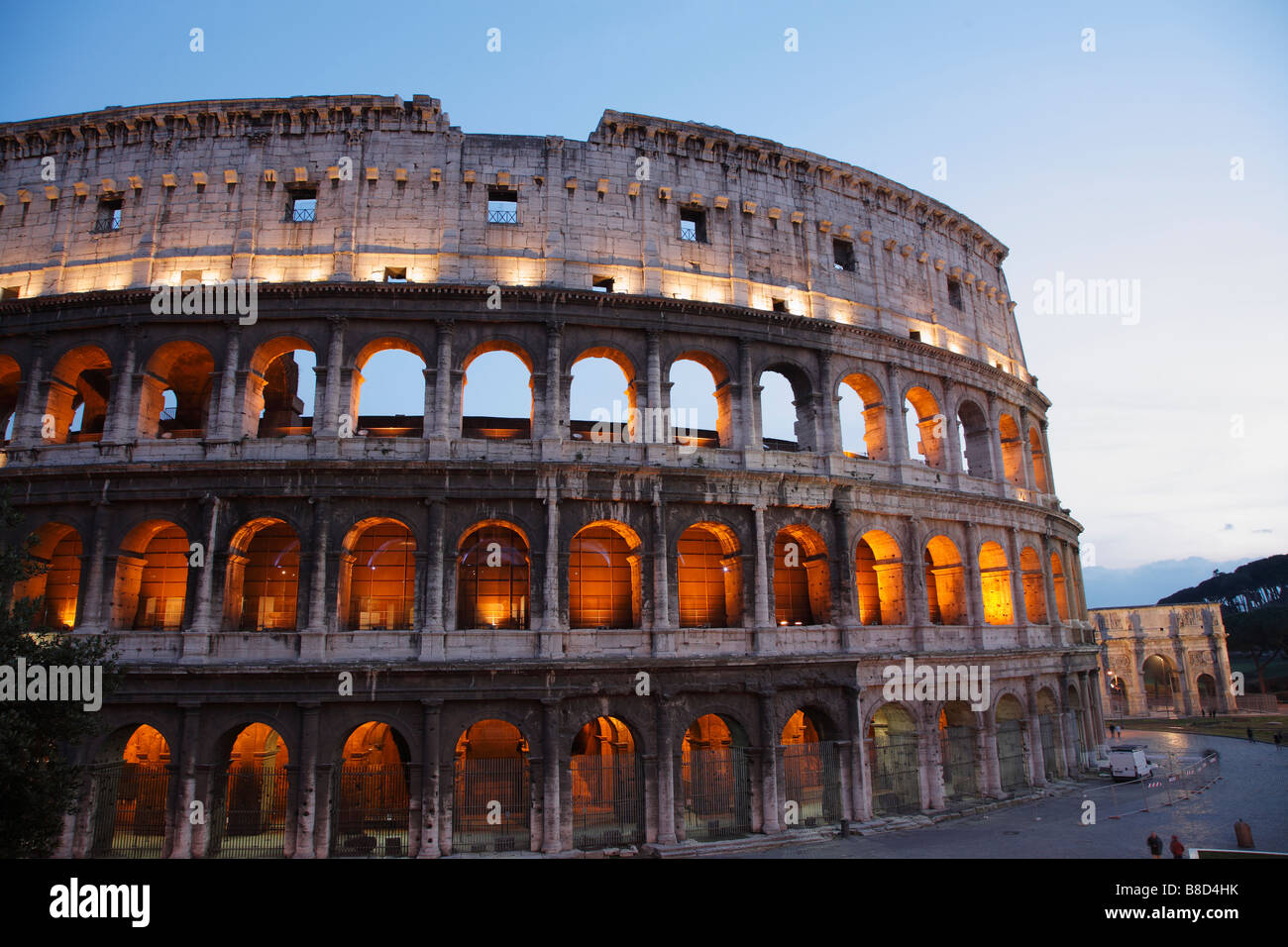 Roman colosseum dawn hi-res stock photography and images - Alamy