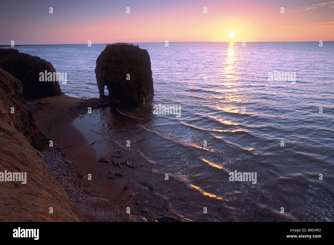 Elephant Rock, Prince Edward Island Stock Photo