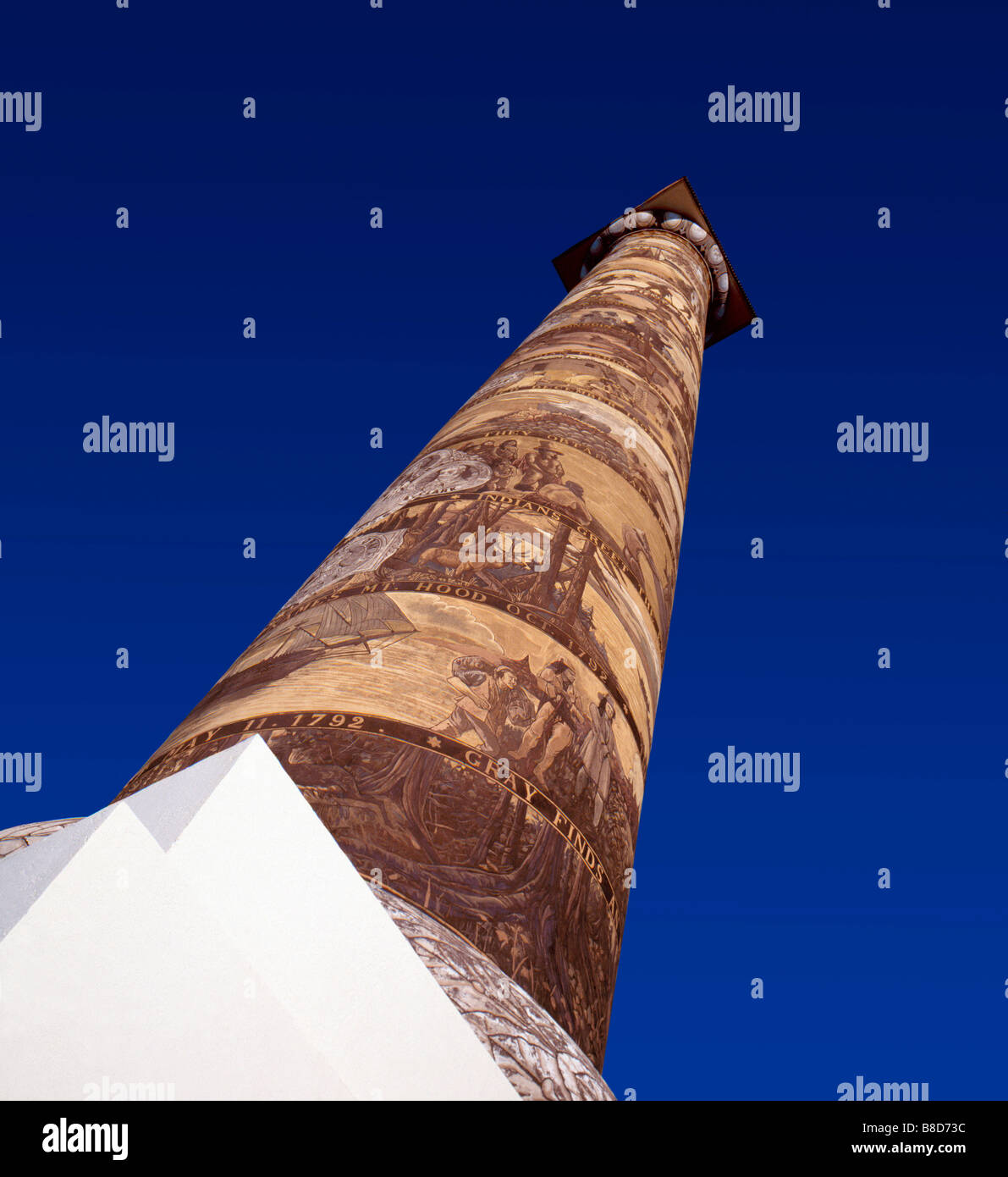 Astroia Column Astoria Column, Astoria, Oregon Stock Photo - Alamy