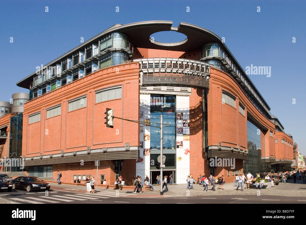 Stary Browar, Old Brewery, award winning mall, Poznan, Poland Stock Photo