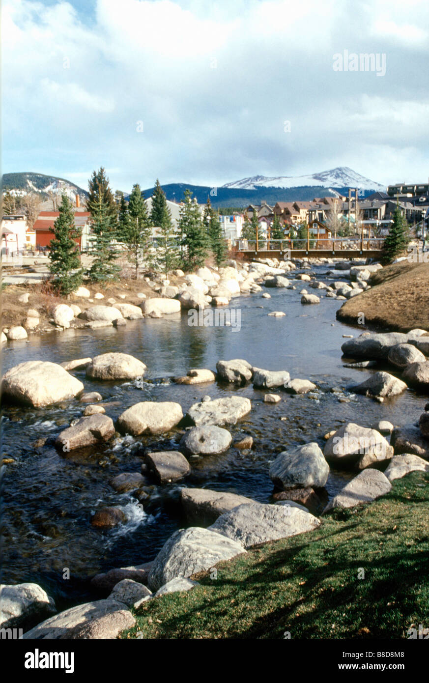 Blue River, Breckenridge, Colorado Stock Photo Alamy