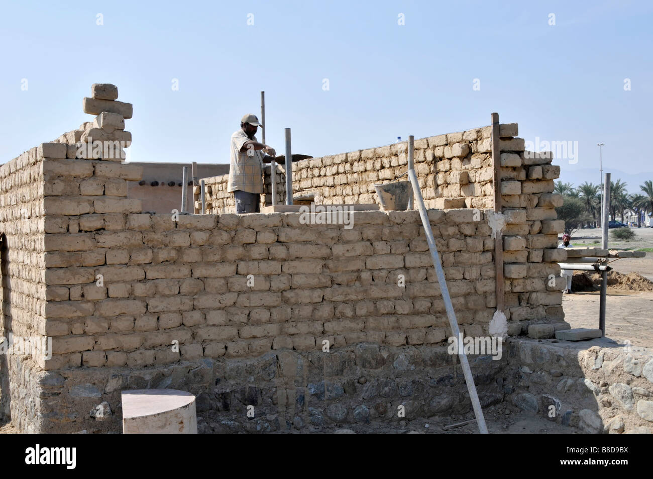Part of the Fujairah Fort and museum complex which shows reconstruction