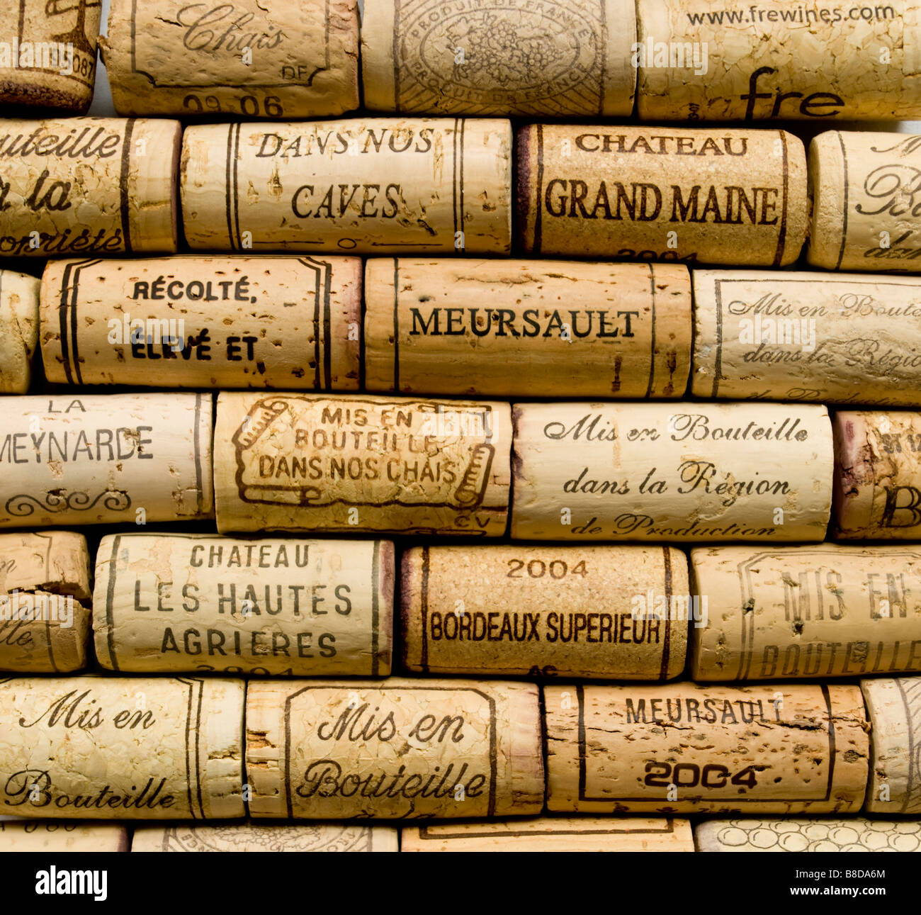 French Wine Corks Stock Photo Alamy