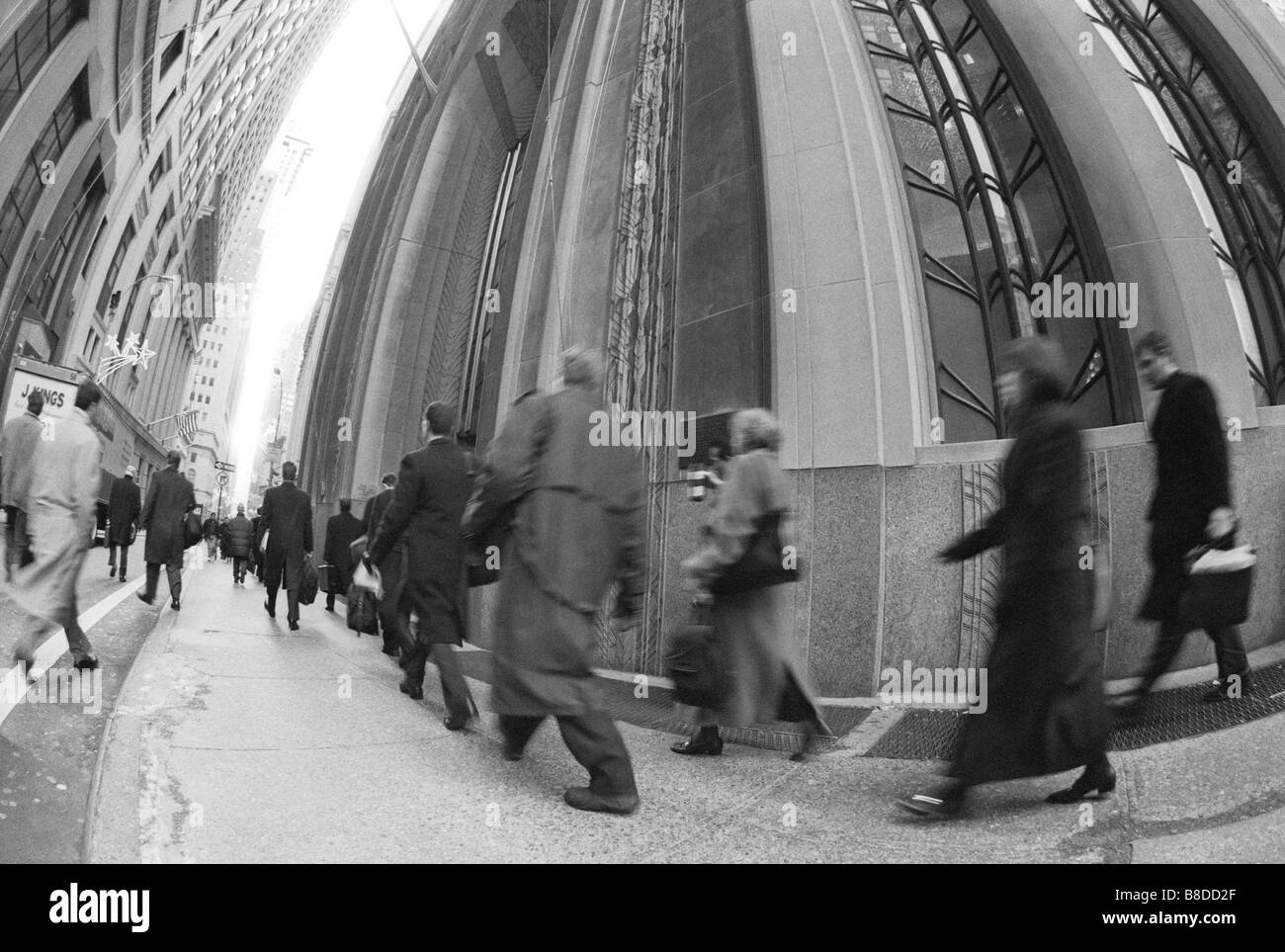 business people on way to work, Wall St, New York, USA Stock Photo Alamy