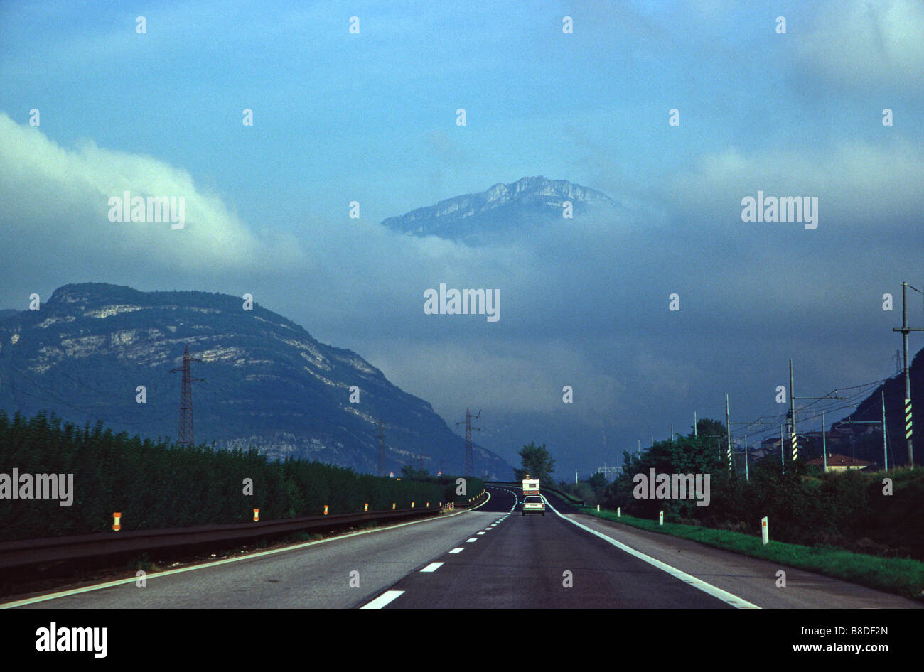 Autobahn A22 Freeway A22 Stock Photo Alamy