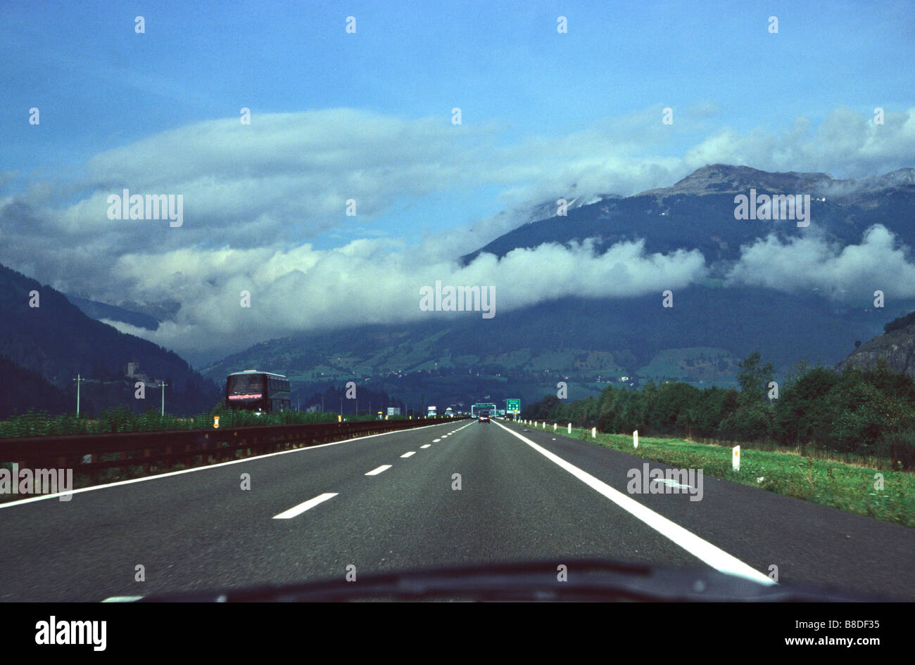 Autobahn A22 Freeway A22 Stock Photo Alamy