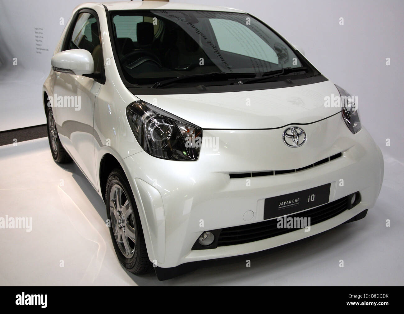 Toyota IQ 4 seater city car EDITORIAL USE ONLY Stock Photo