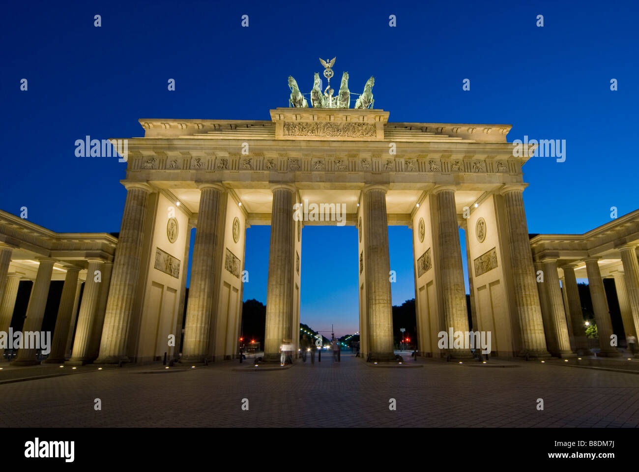Brandenburg gate berlin Stock Photo
