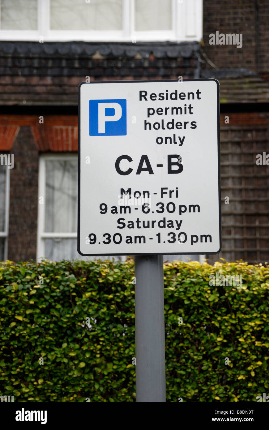 Resident permit parking hires stock photography and images Alamy