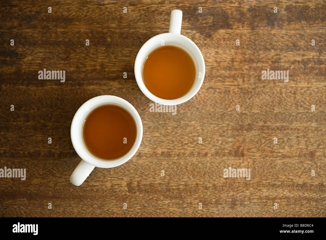 Cups of tea Stock Photo
