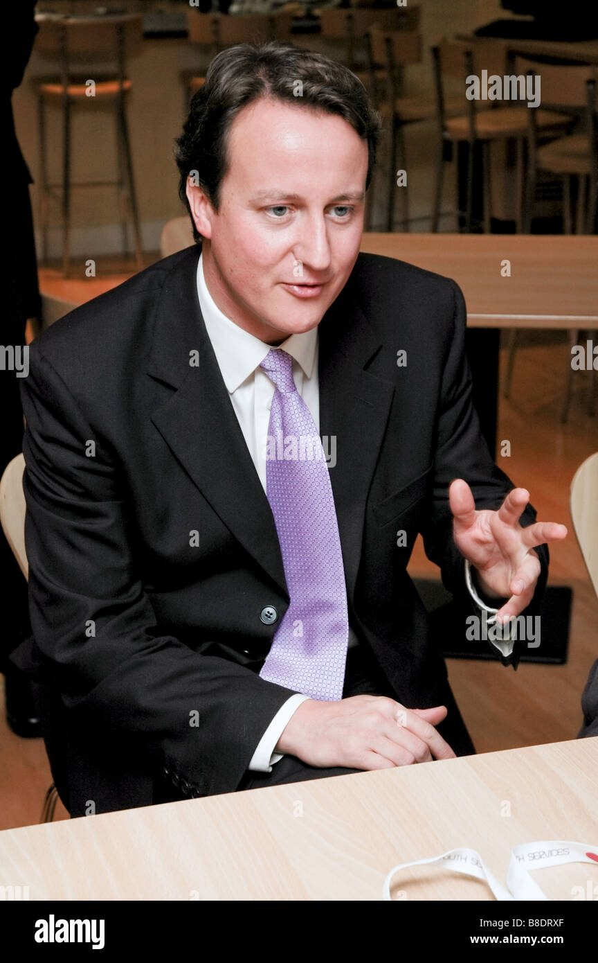 David Cameron MP Stock Photo