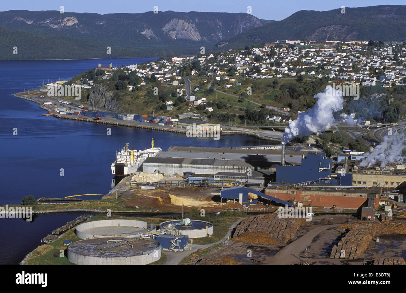 Humbar Arm Corner Brook Pulp Paper Corner Brook, Newfoundland Canada