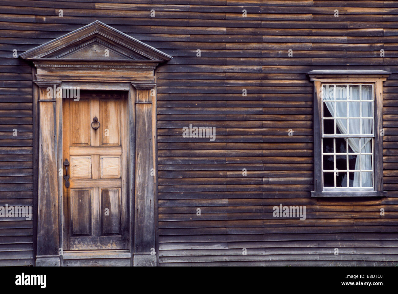 Birthplace of John Adams in Quincy formerly Braintree Massachusetts. Photograph Stock Photo