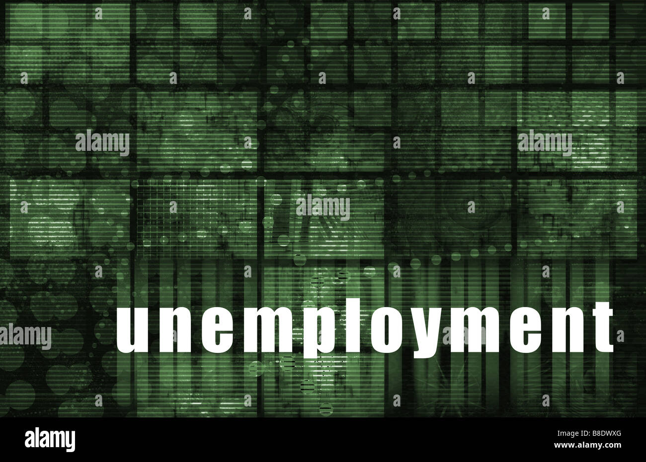 Unemployment Rates Abstract Background as a Art Stock Photo Alamy