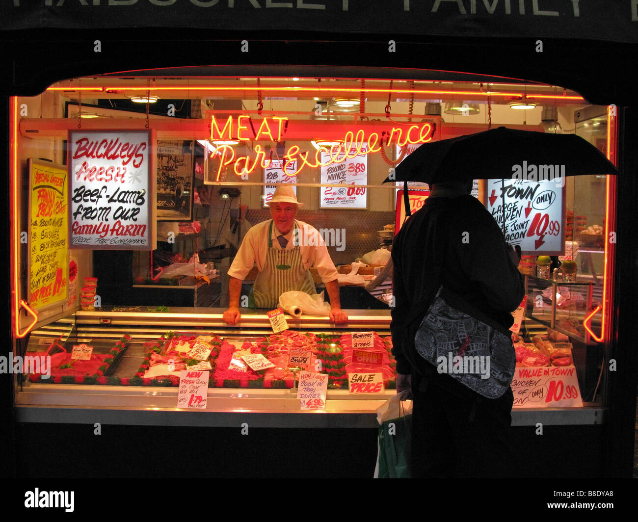 Butcher Shop Window High Resolution Stock Photography and Images Alamy