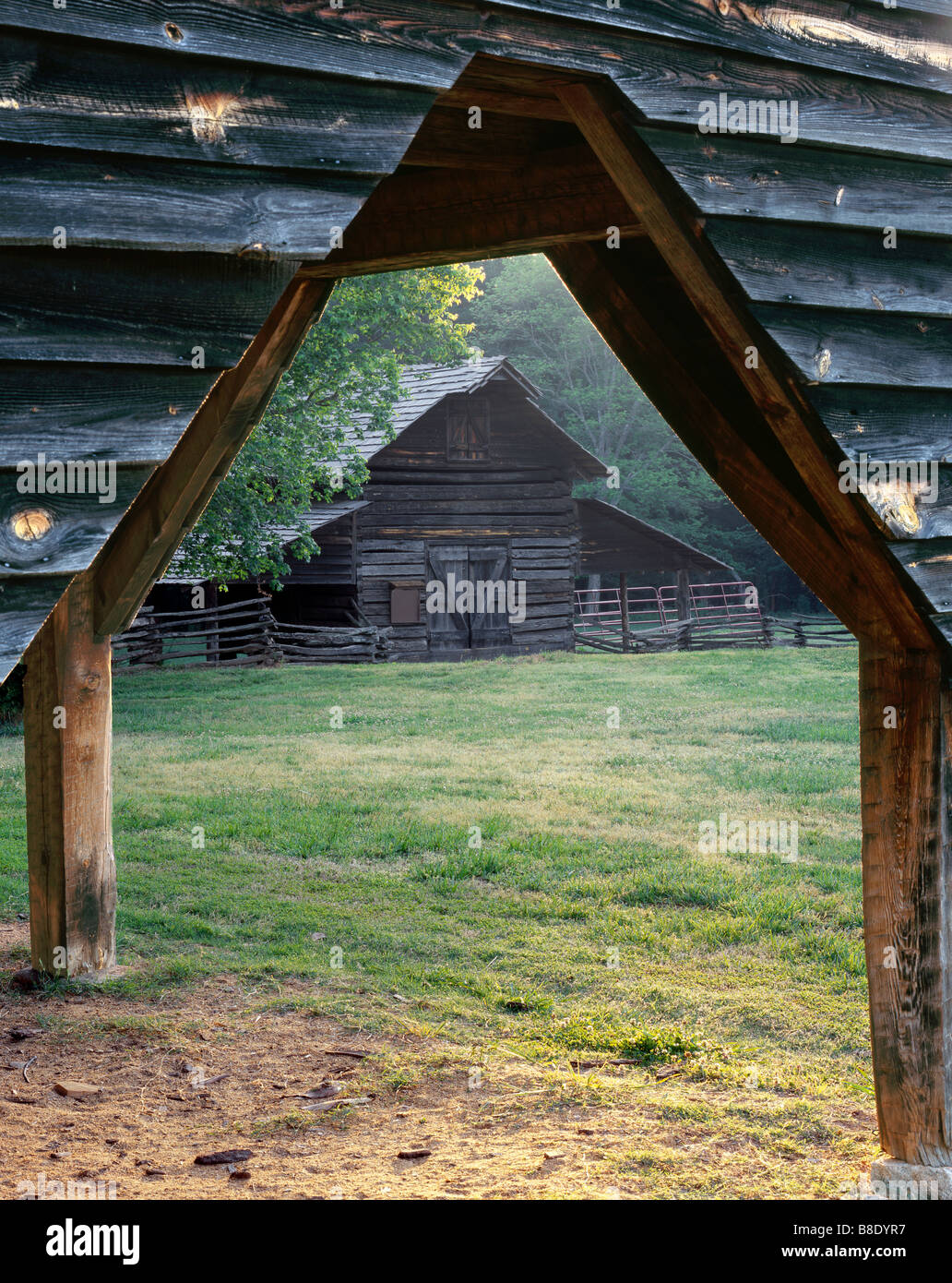 South Carolina Barn At Kings Mountain State Park History Farm