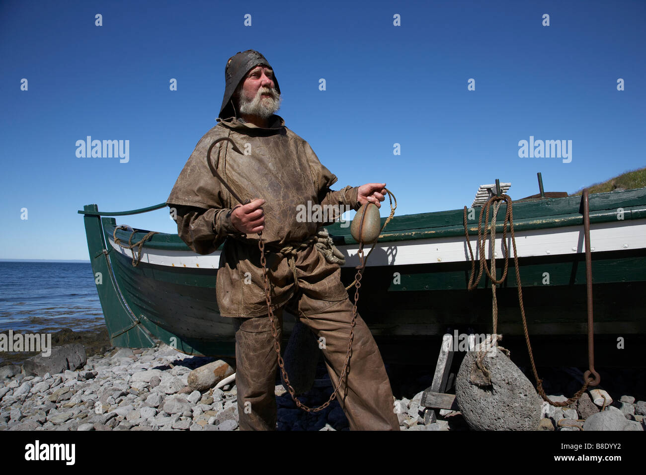 Fisherman vintage clothes clothing hi-res stock photography and