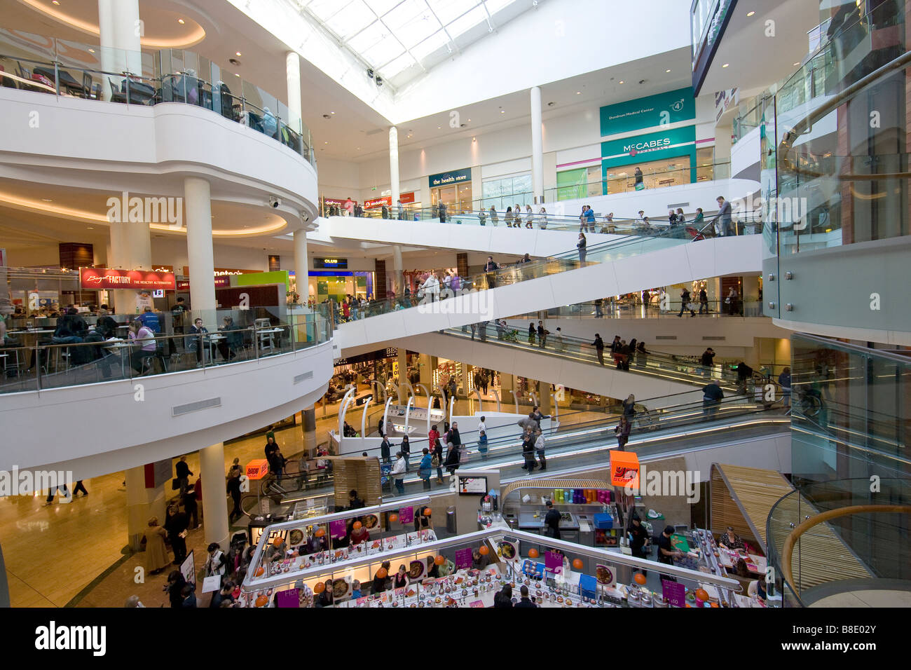 dundrum town centre Stock Photo
