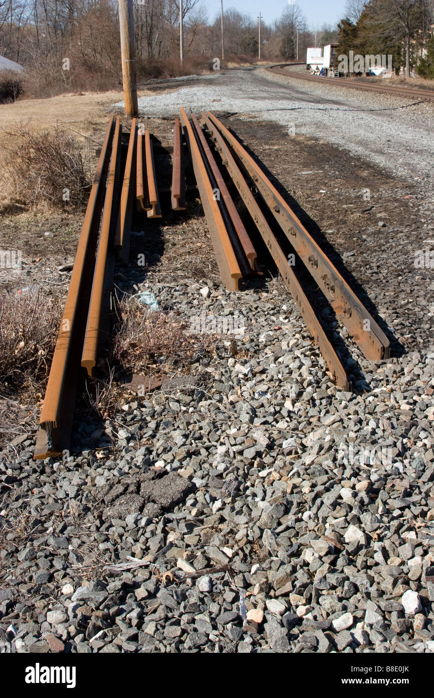 Cite Rails Steel rails hi-res stock photography and images - Alamy