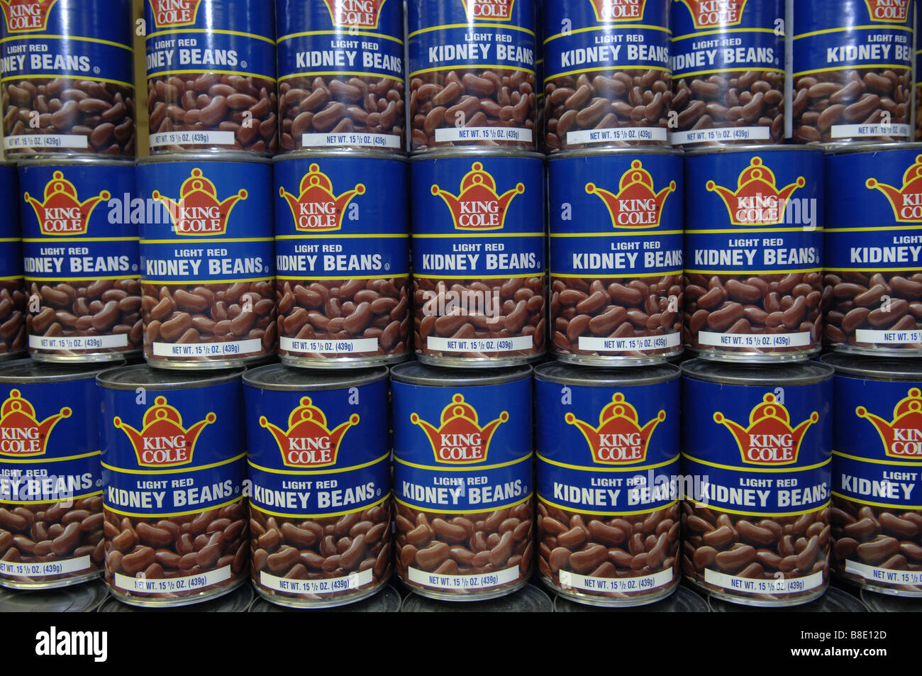 Canned Groceries At The Food Bank Of Nyc Food Pantry In The Harlem