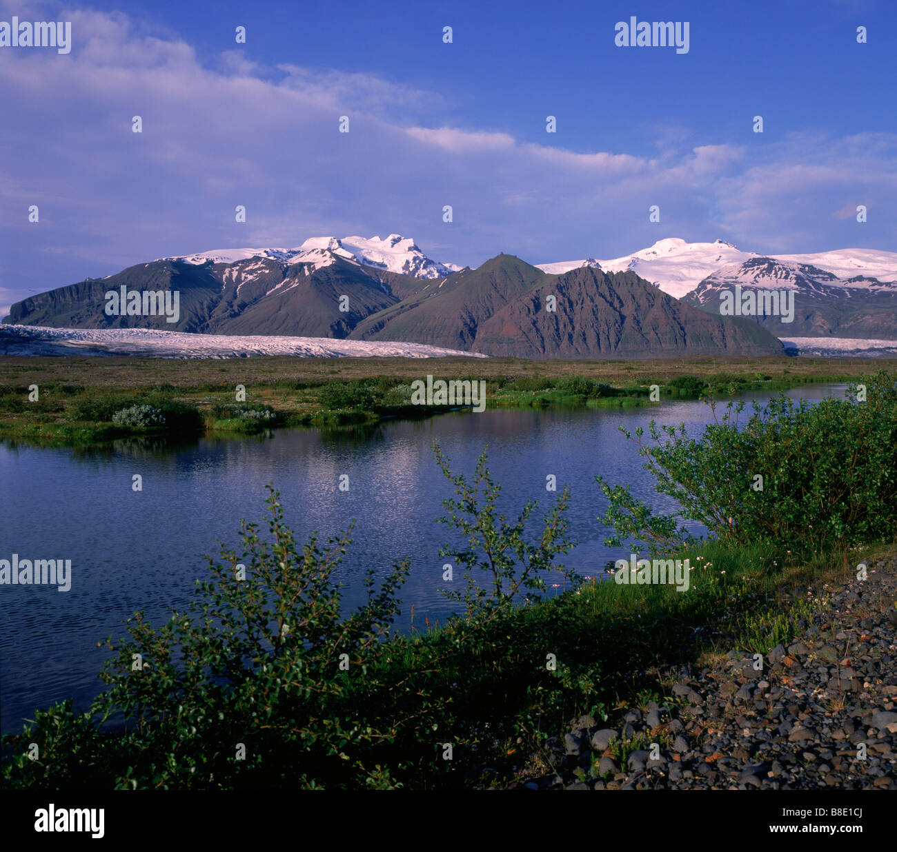 Skaftafell National Park, Eastern Iceland Stock Photo