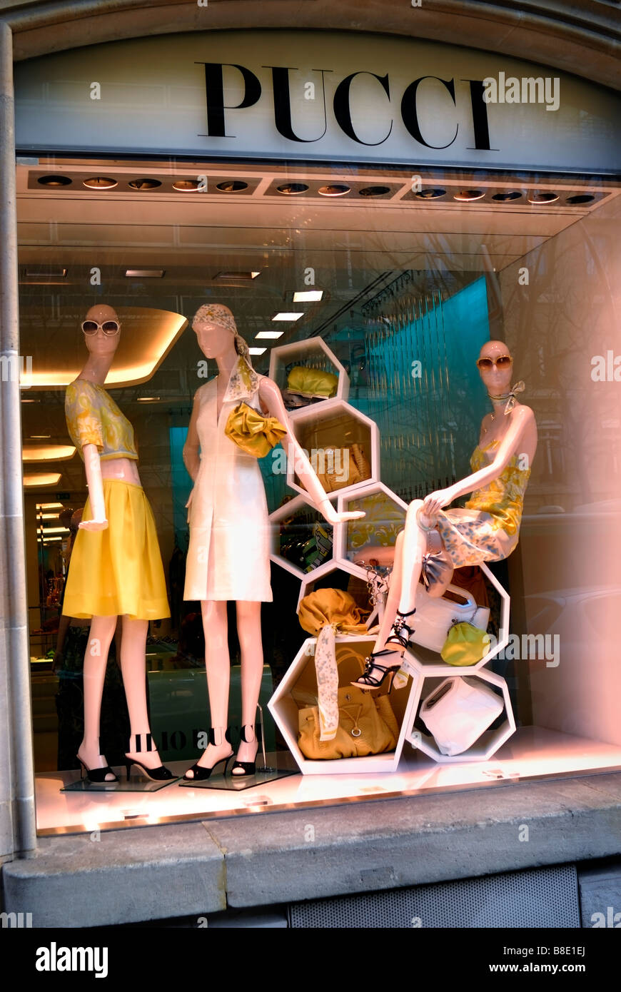 Paris, France, inside Store Window Naf Naf, Local French Clothing Brand,  Shopping on the Avenue Champs-Elysees, mannequins fashion clothes Stock  Photo - Alamy