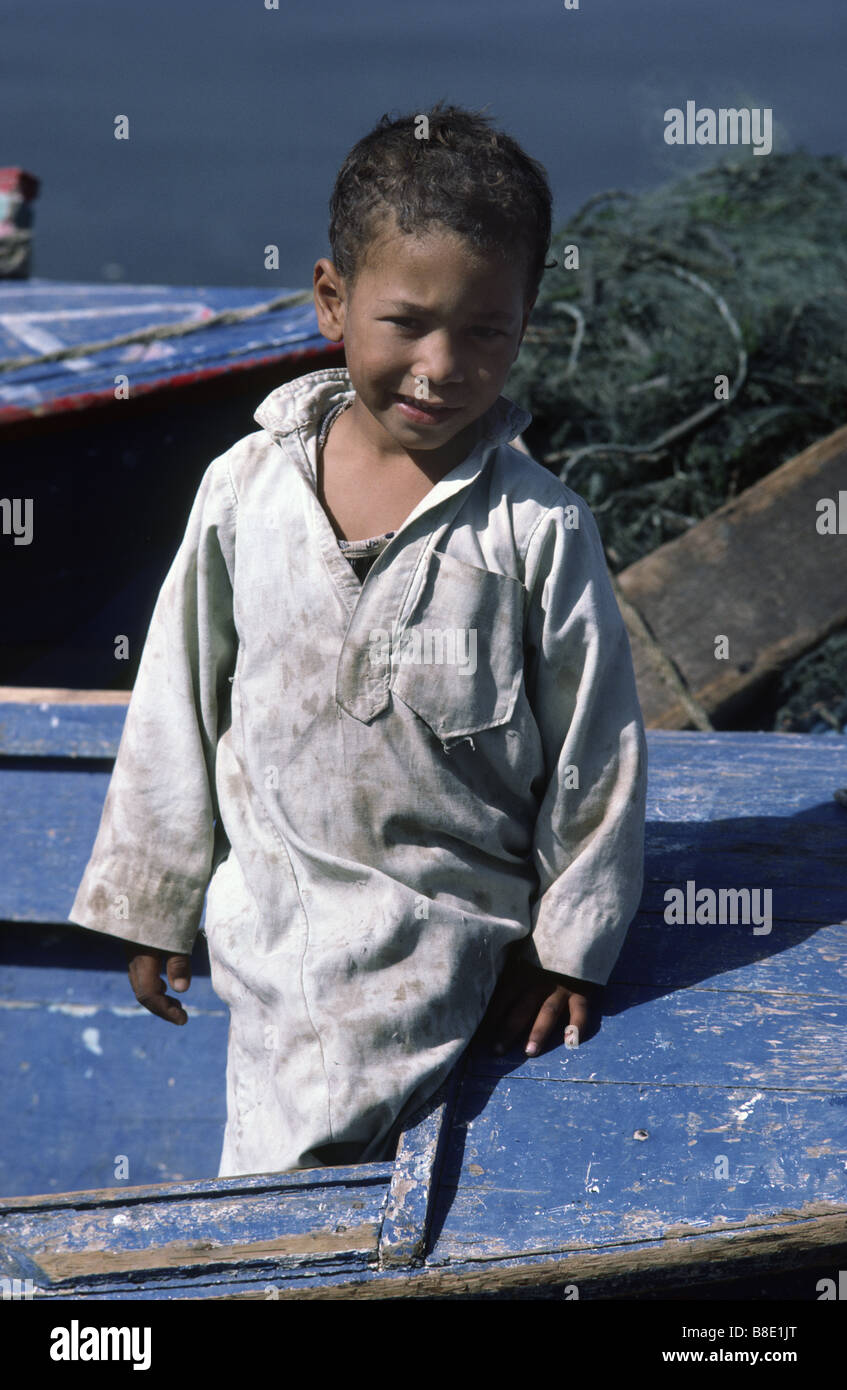 Arab boy on nile hi-res stock photography and images - Alamy