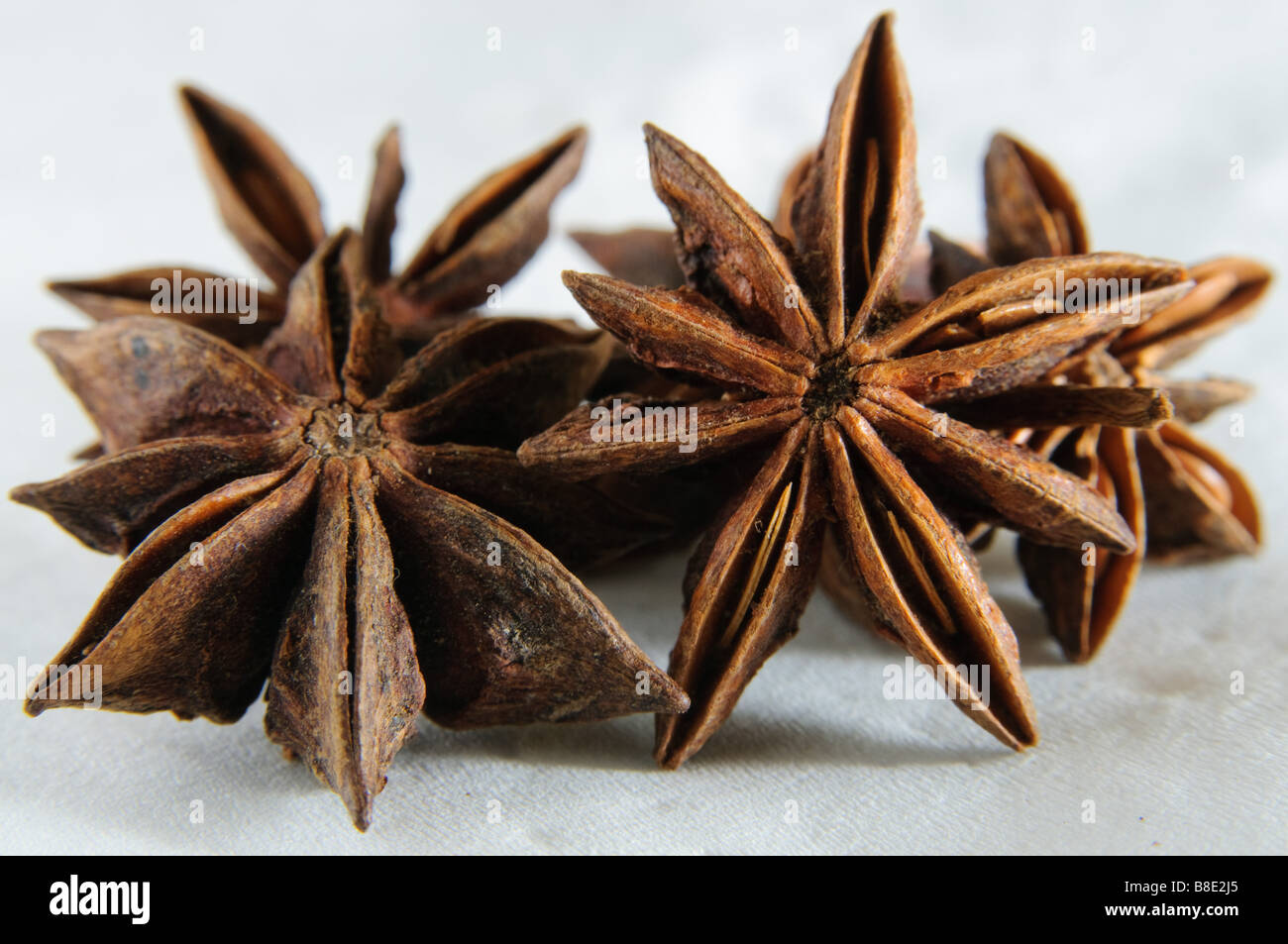 Close-up of the spice 'Star anise' Stock Photo