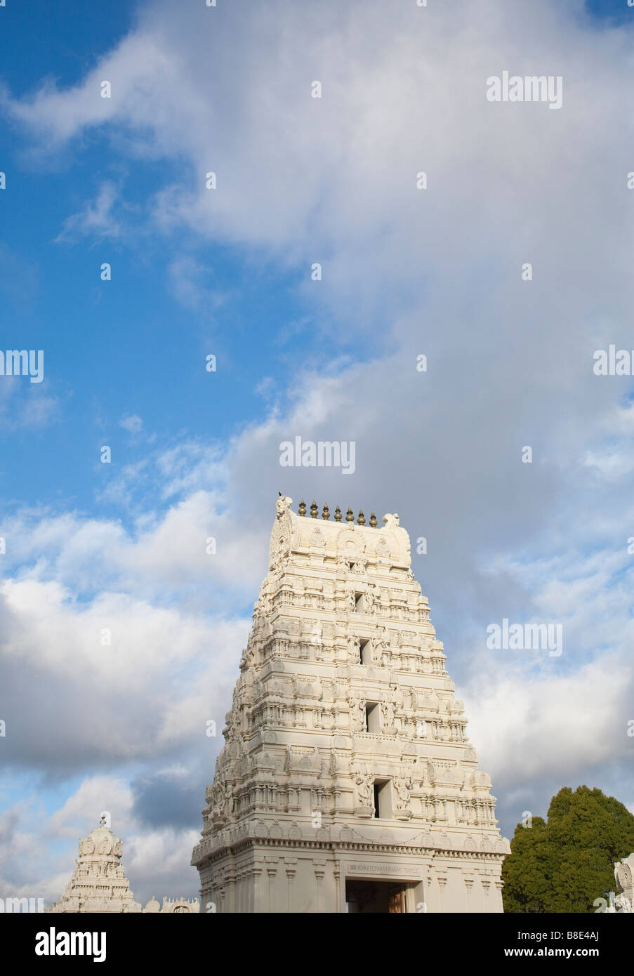 Sri Venkateswara Malibu Hindu Temple 1600 Las Virgenes Canyon Rd Calabasas California 91302 Stock Photo