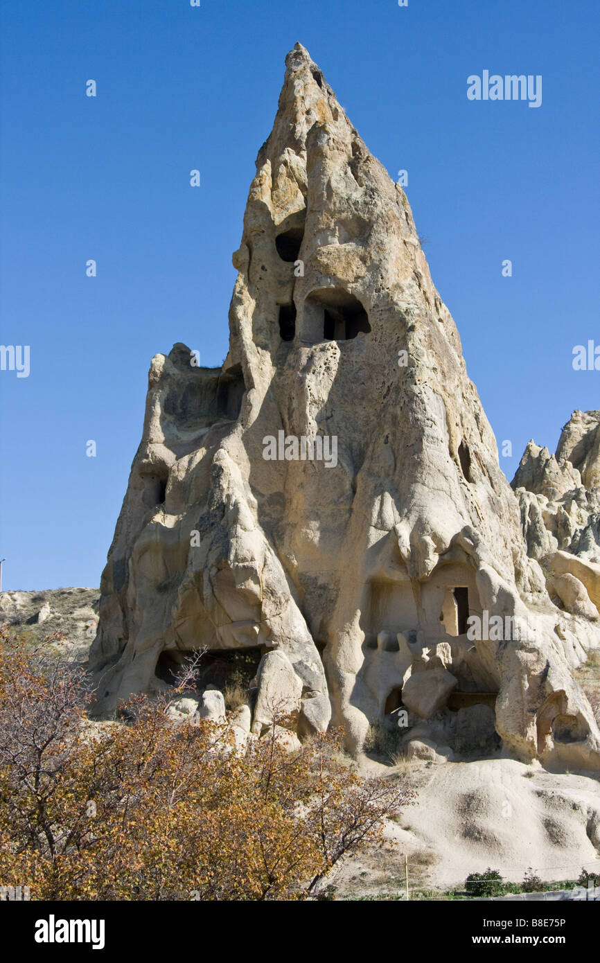 The Nunnery at the Open Air Museum in Cappadocia Turkey Stock Photo