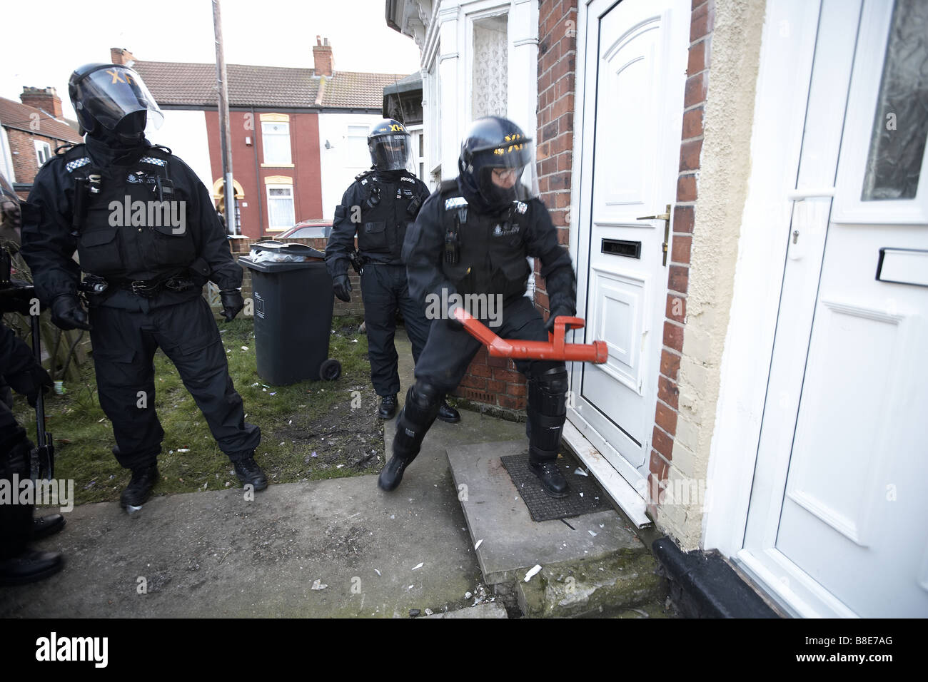Police battering ram hi-res stock photography and images - Alamy