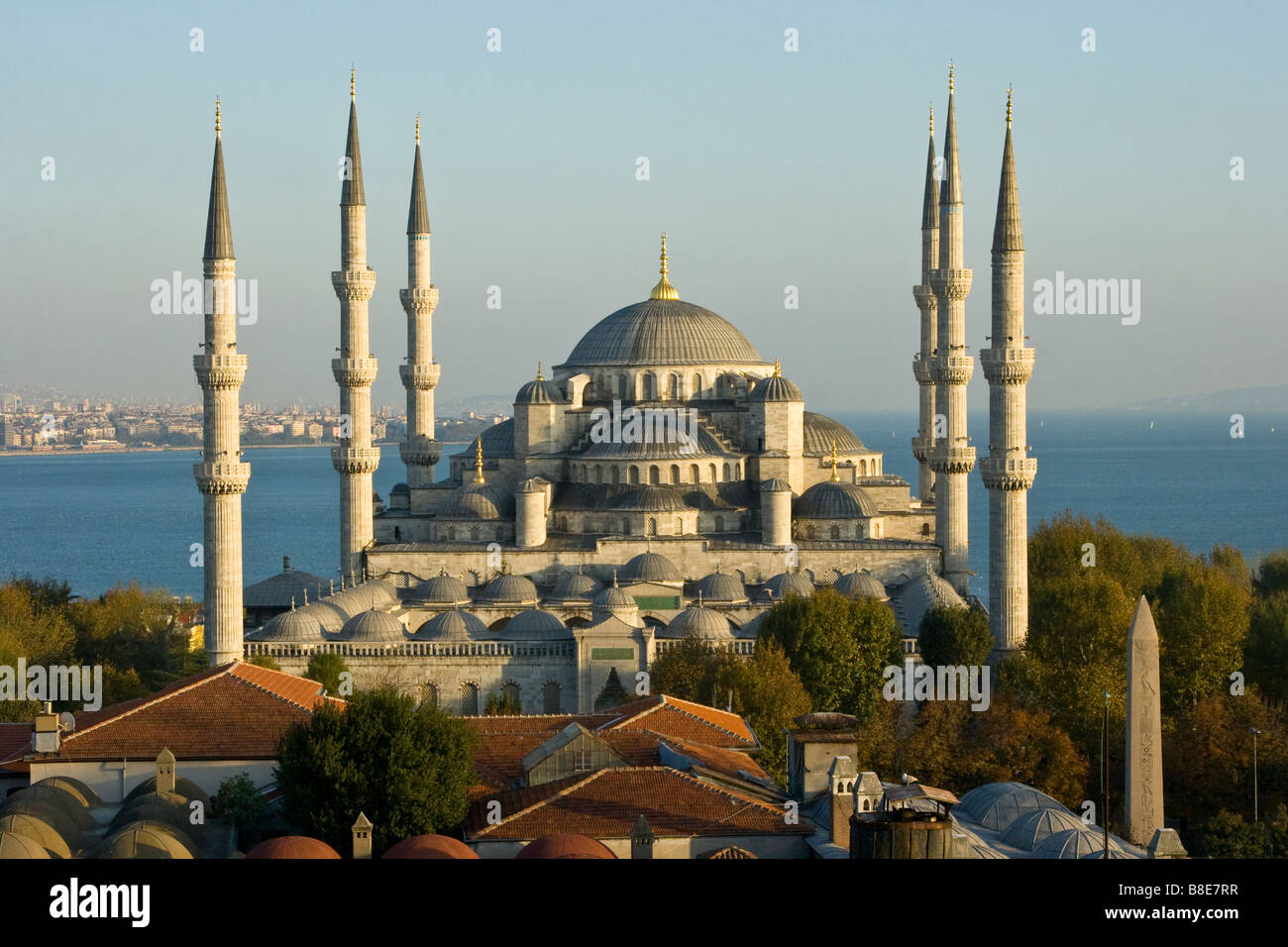 Blue Mosque in Istanbul Turkey Stock Photo