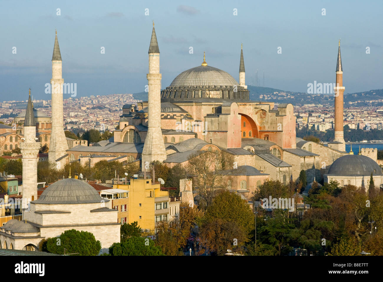 Ayasofya Mosque in Istanbul Turkey Stock Photo