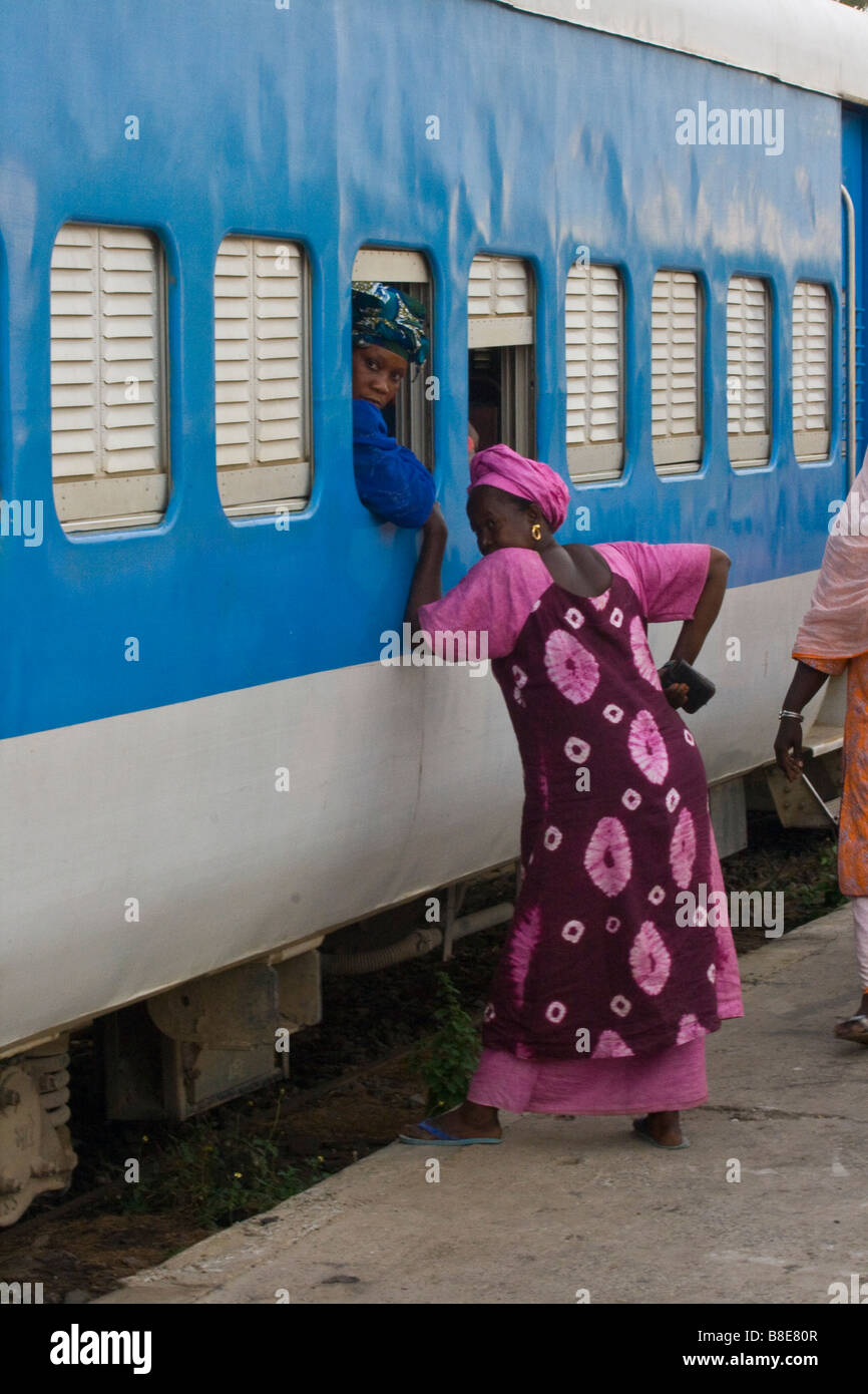 Train Station in Dakar Senegal Stock Photo