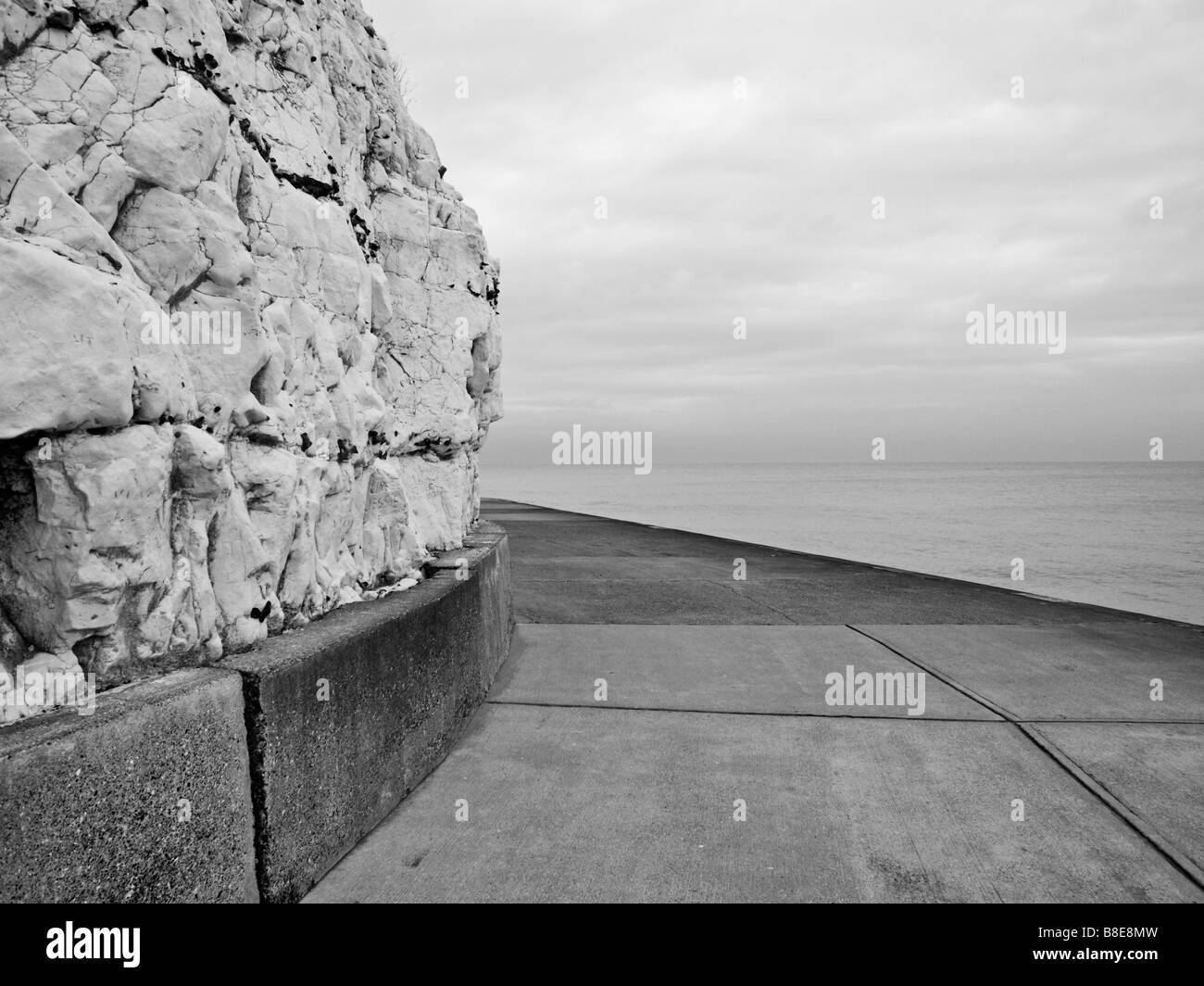 Path grey sky Black and White Stock Photos & Images - Alamy