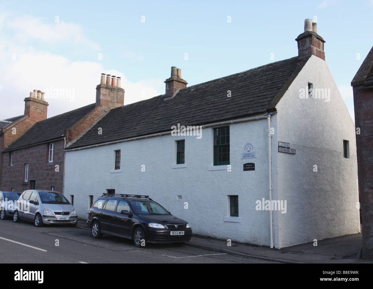 exterior of Birthplace of Peter Pan Author J M Barrie Kirriemuir