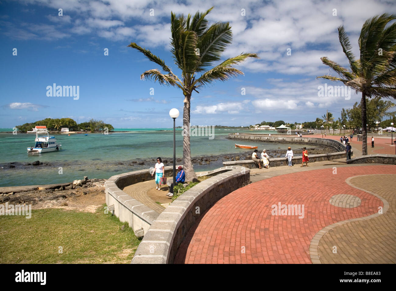Mahébourg waterfront Mauritius Stock Photo Alamy