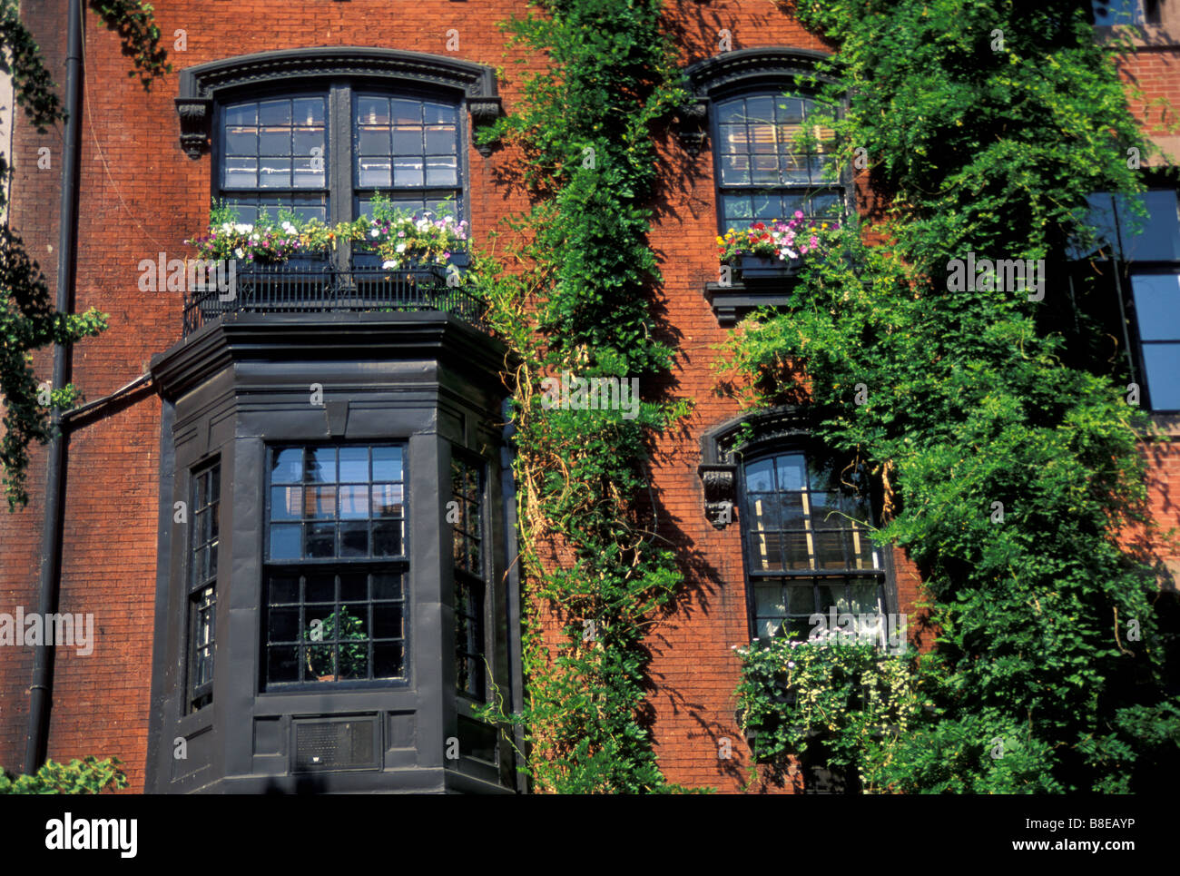 Brownstone Greenwich Village Nyc Usa Stock Photo Alamy