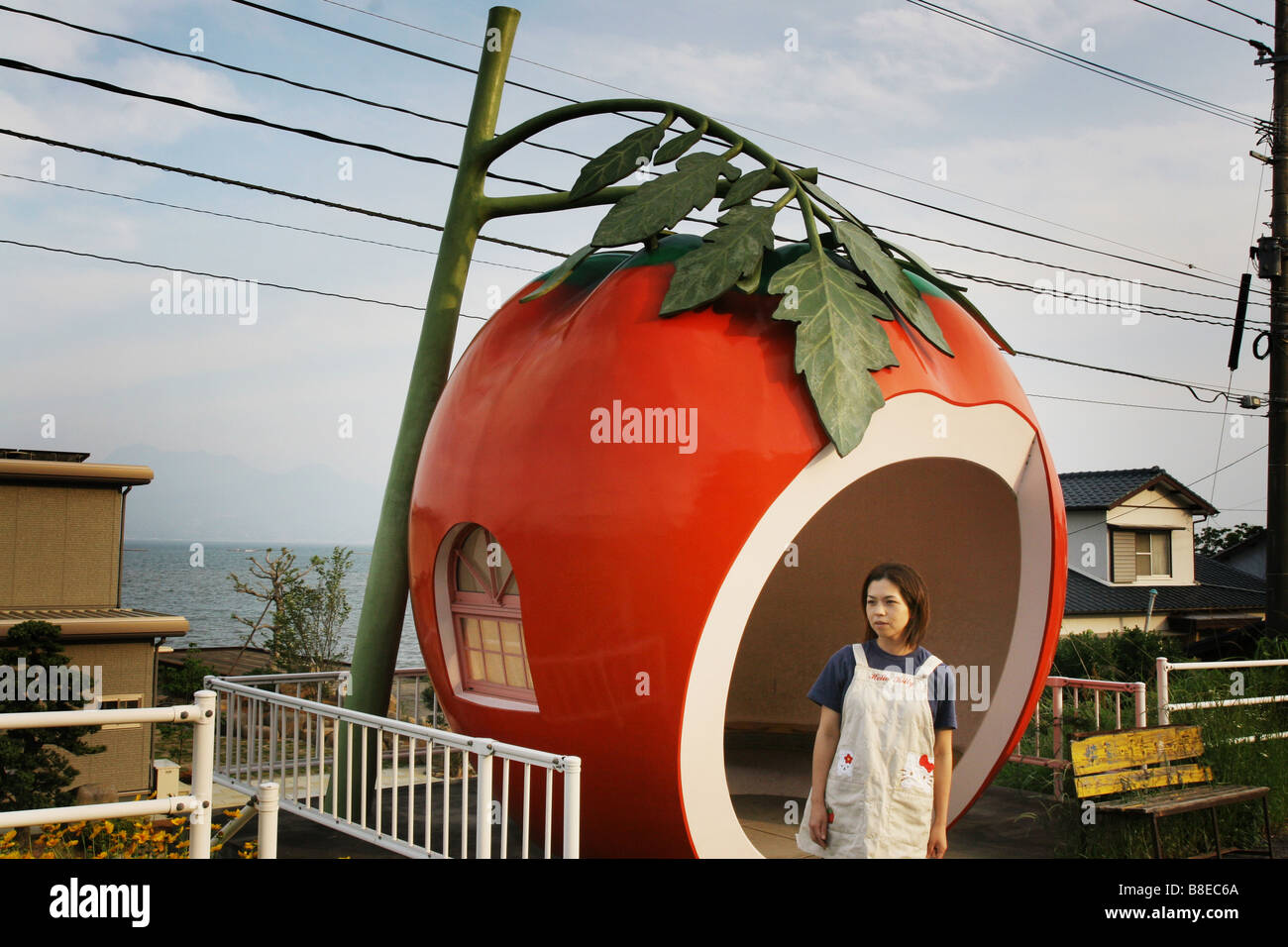 Купить дом в овощах. Остановки в виде фруктов в Японии. Автобусные остановки в форме фруктов Япония. Необычные остановки в Японии. Домик в форме овощей и фруктов.