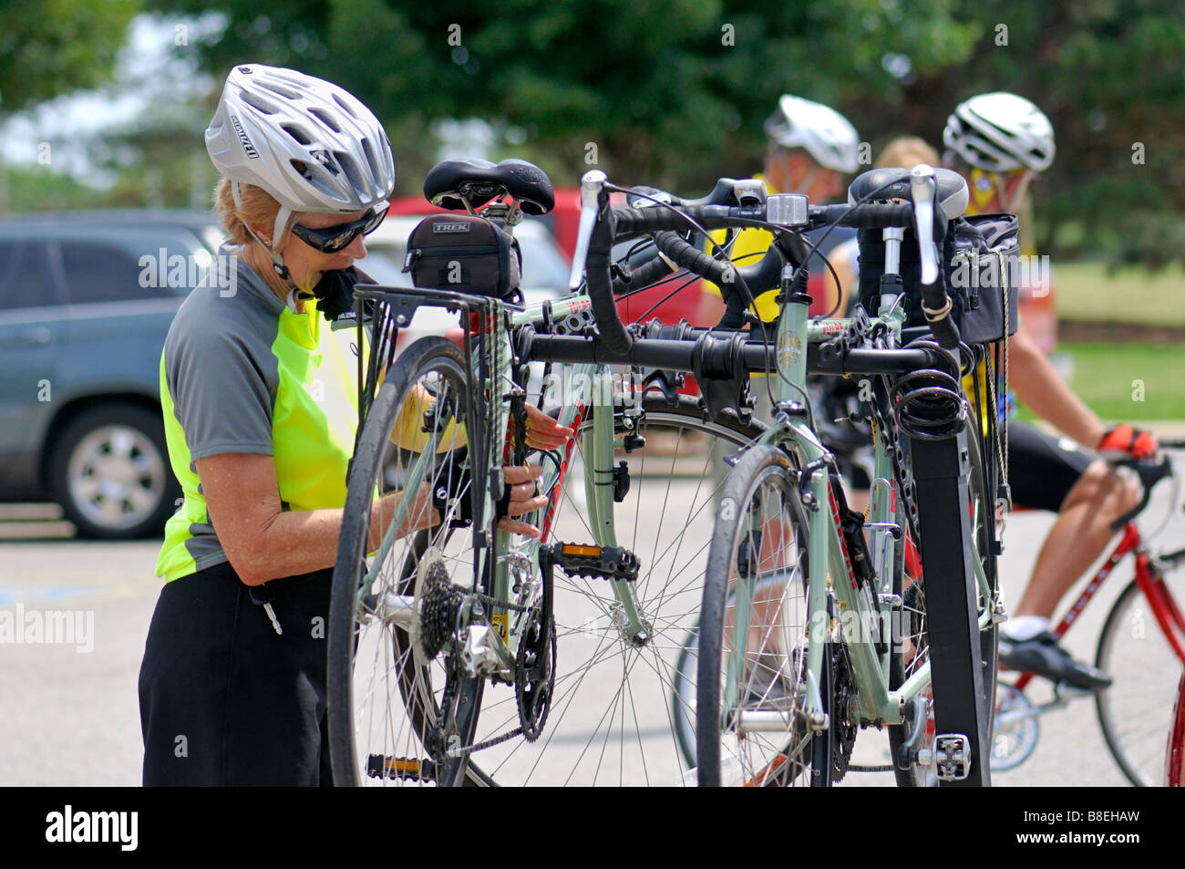 Car and bike rack us hi-res stock photography and images - Alamy