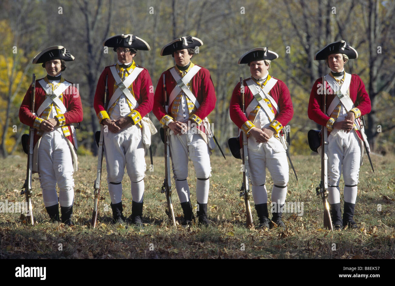 British redcoats hi-res stock photography and images - Alamy