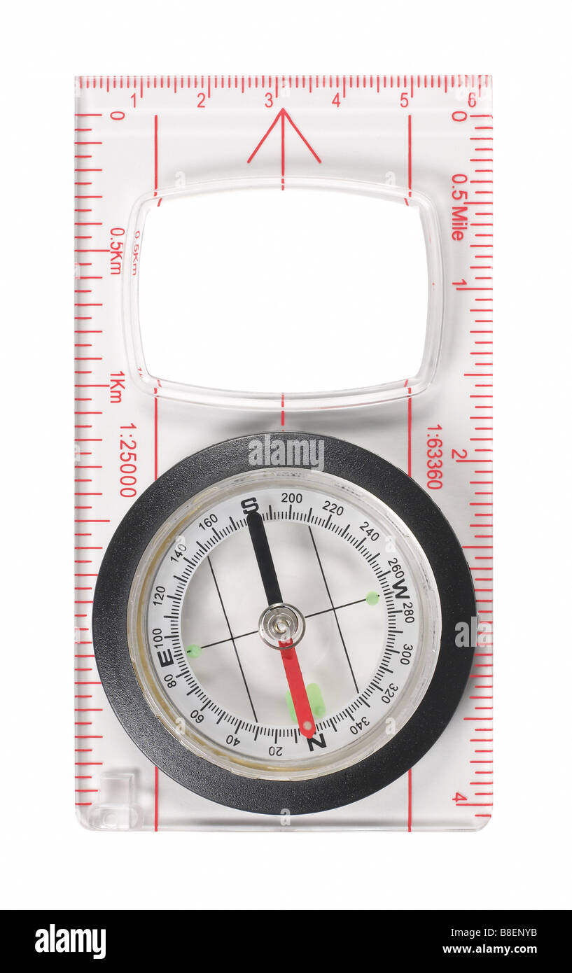 Magnetic Compass Stock Photo