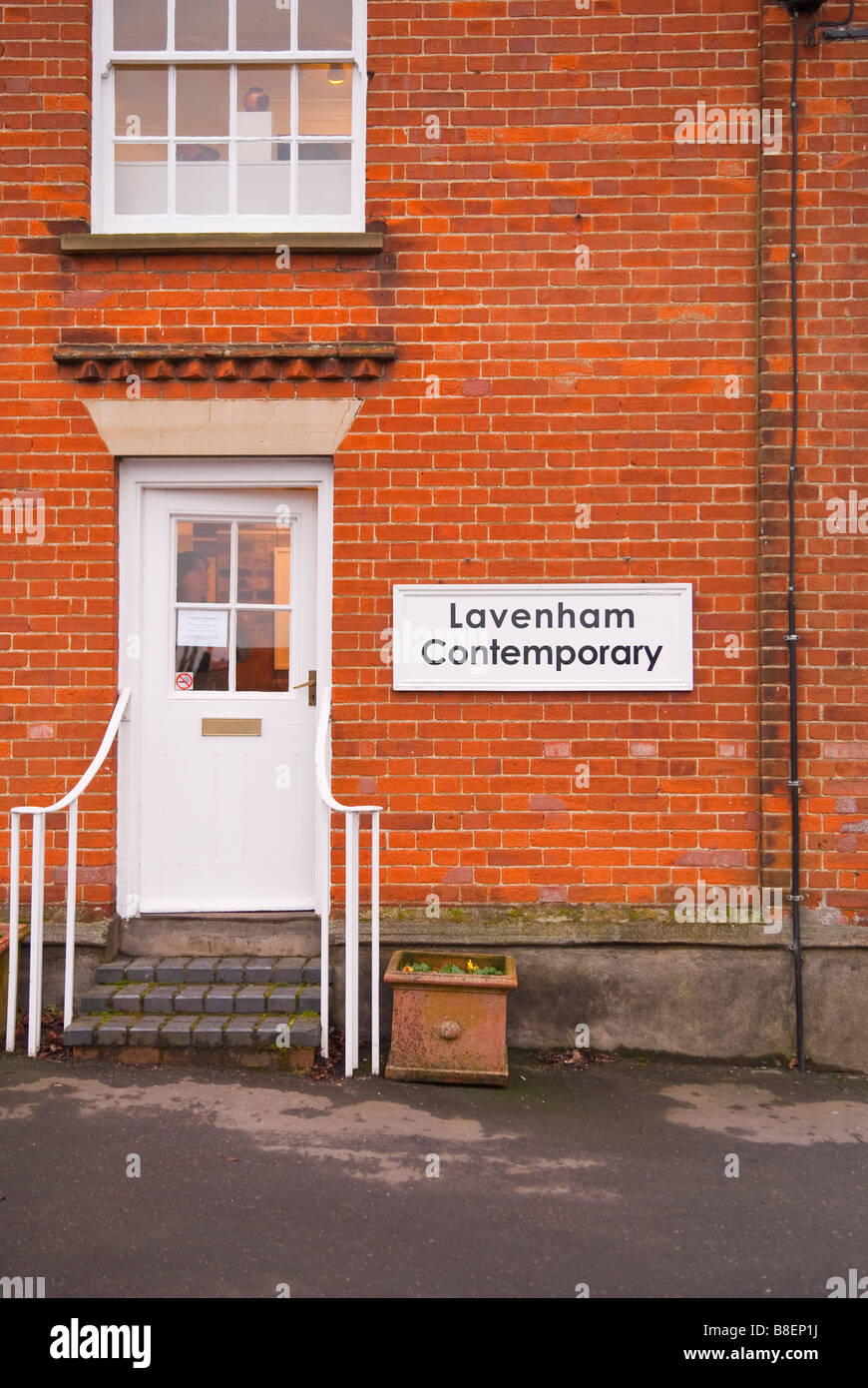 Lavenham Contemporary Art Gallery in the village of Lavenham,Suffolk,Uk