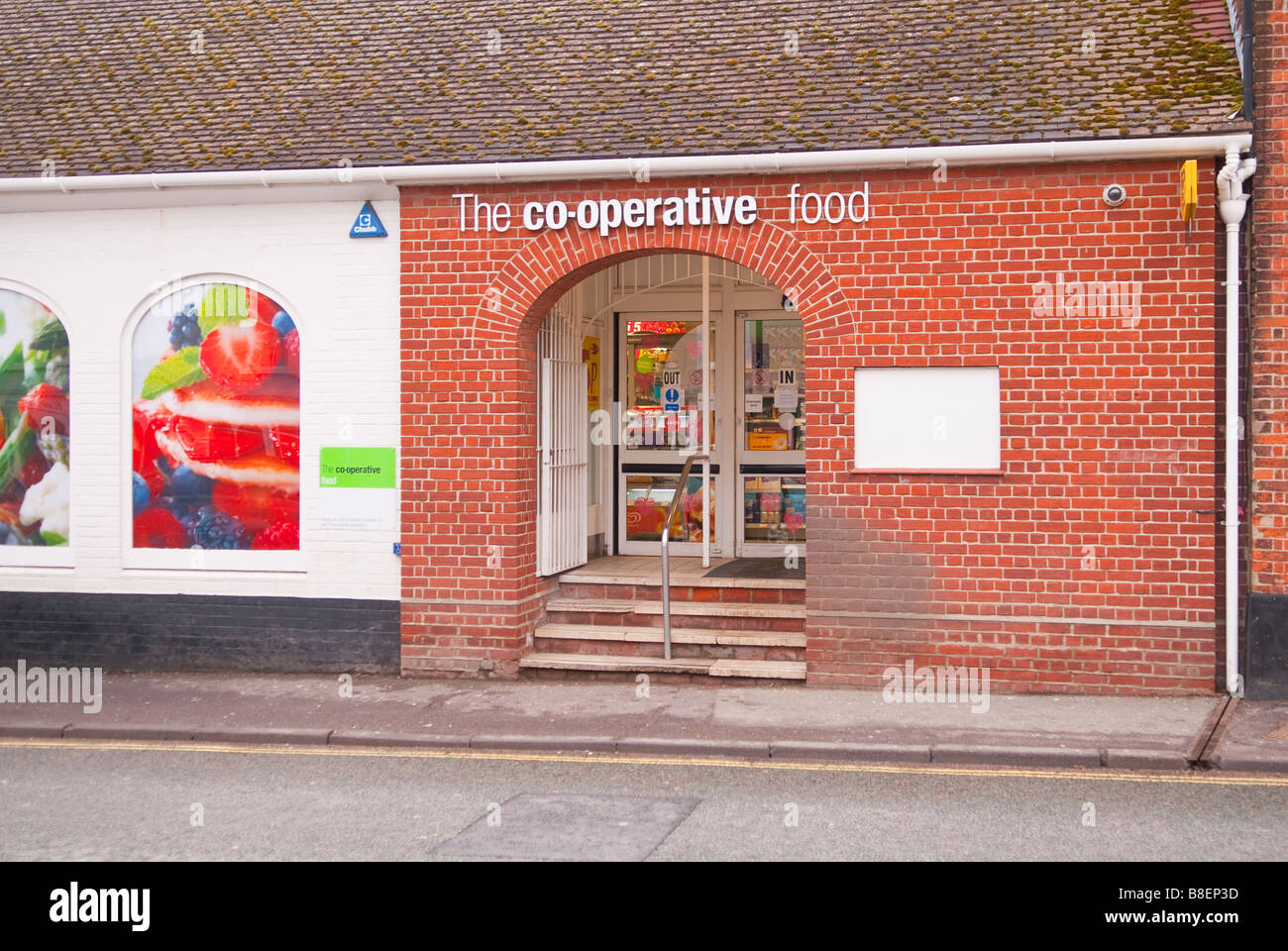 The Co-operative food shop store in Lavenham,Suffolk,Uk Stock Photo