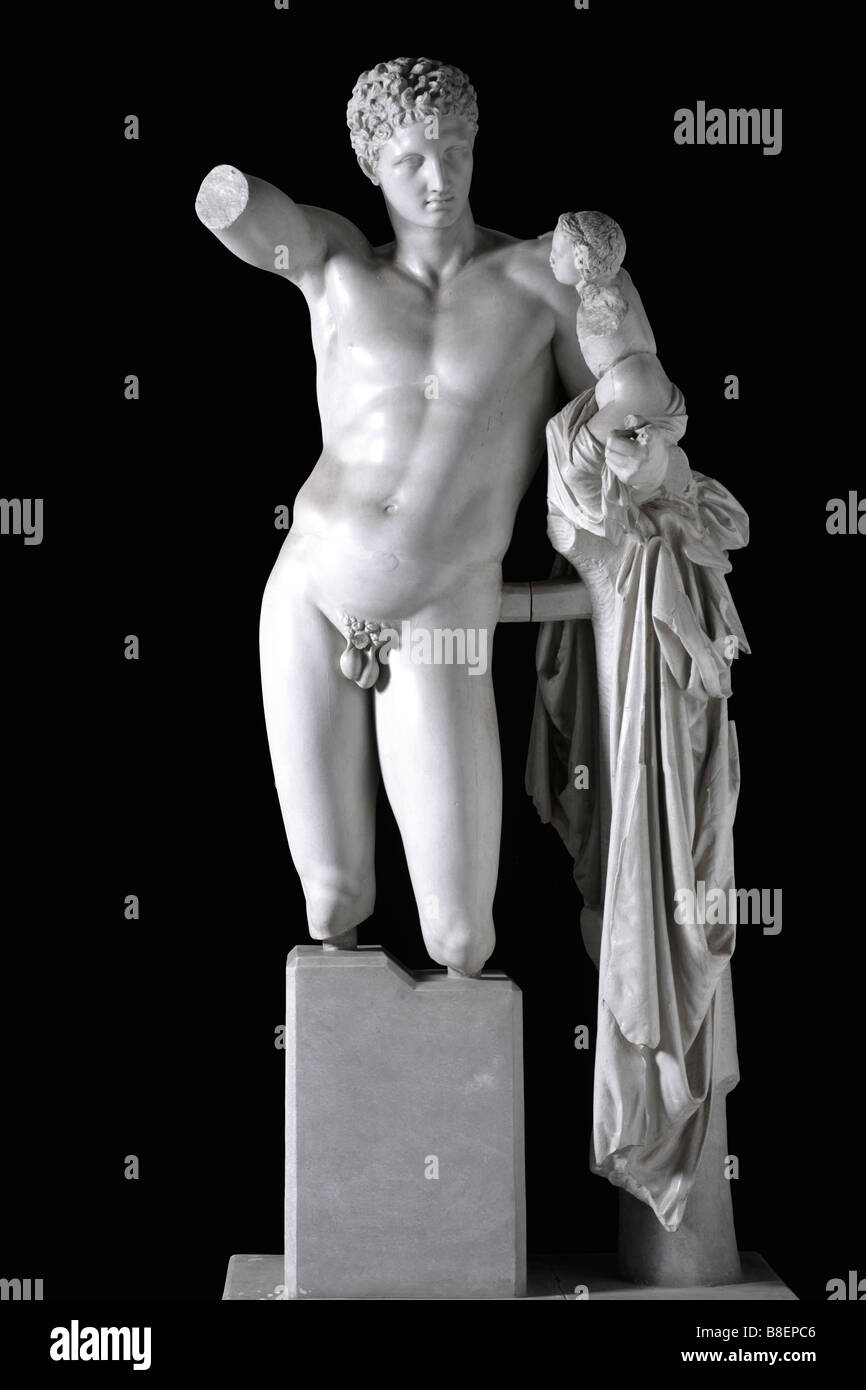 Praxiteles hermes hi-res stock photography and images - Alamy